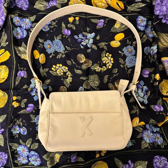 Paloma Picasso Cream Shoulder Bag - Picture 1 of 5